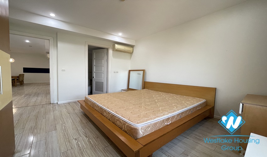 High floor apartment fully furnished new modern four bedrooms for rent E4 ciputra